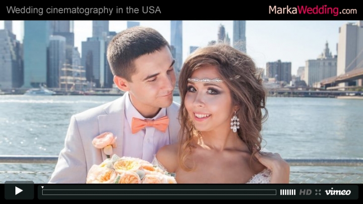Andrii & Alina - Wedding videography NYC (Brooklyn) | MarkaWedding.com